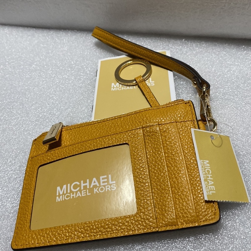 NWT 🔥 Michael kors sm coin purse leather - Picture 7 of 12